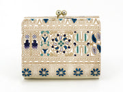 Apollo (Blue) Small GAMAGUCHI Trifold Wallet