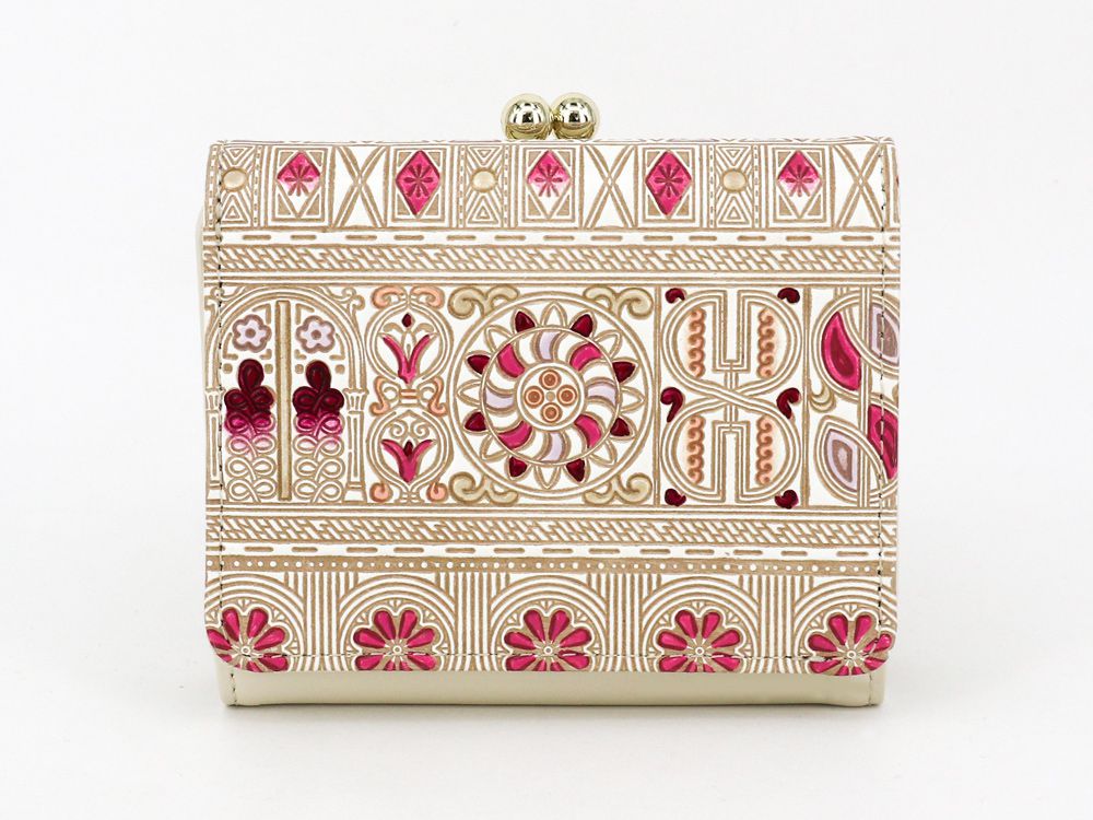 Apollo (Pink) Small GAMAGUCHI Trifold Wallet