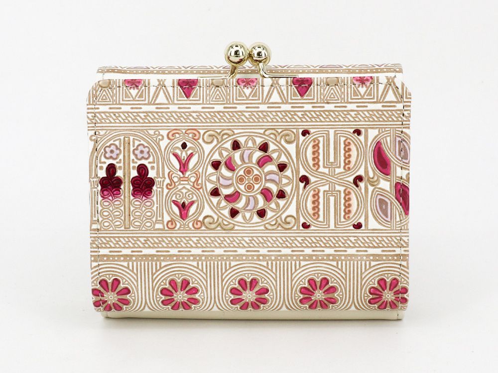 Apollo (Pink) Small GAMAGUCHI Trifold Wallet