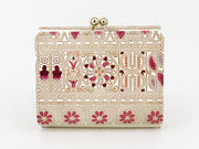 Apollo (Pink) Small GAMAGUCHI Trifold Wallet