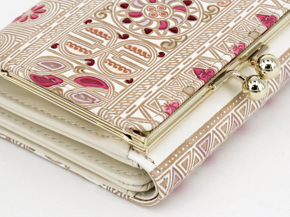 Apollo (Pink) Small GAMAGUCHI Trifold Wallet