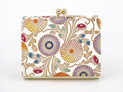 SARASAGIKU - Chrysanthemum Small GAMAGUCHI Trifold Wallet