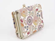 SARASAGIKU - Chrysanthemum Small GAMAGUCHI Trifold Wallet