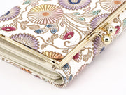 SARASAGIKU - Chrysanthemum Small GAMAGUCHI Trifold Wallet