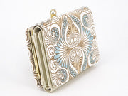 Rocaille (Blue) Small GAMAGUCHI Trifold Wallet