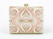Rocaille (Pink) Small GAMAGUCHI Trifold Wallet