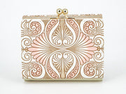 Rocaille (Pink) Small GAMAGUCHI Trifold Wallet