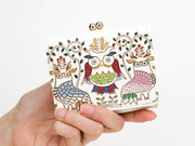 Owls Small GAMAGUCHI Trifold Wallet