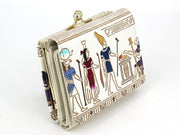 Egyptian Design (#3) Small GAMAGUCHI Trifold Wallet