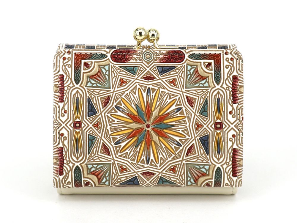 Carreau (Bronze) Small GAMAGUCHI Trifold Wallet