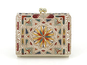 Carreau (Bronze) Small GAMAGUCHI Trifold Wallet