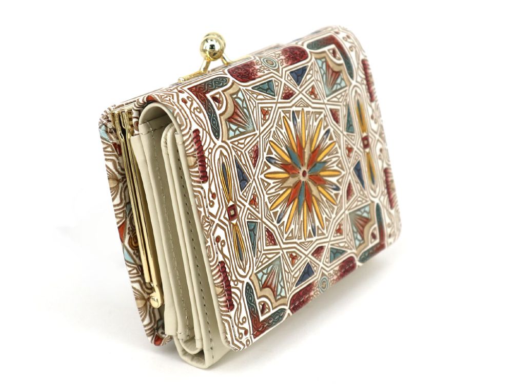 Carreau (Bronze) Small GAMAGUCHI Trifold Wallet