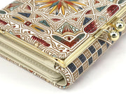 Carreau (Bronze) Small GAMAGUCHI Trifold Wallet