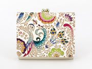 Peacock Small GAMAGUCHI Trifold Wallet