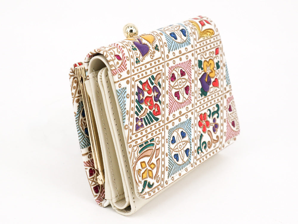 Playing Cards (Alice in Wonderland) Small GAMAGUCHI Trifold Wallet