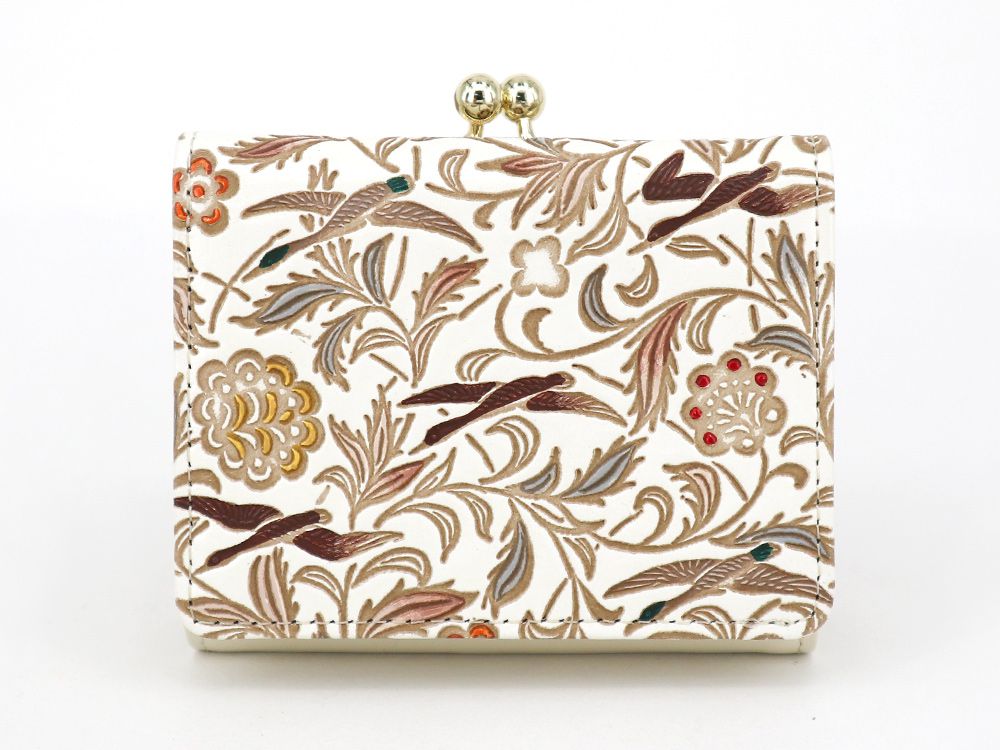 Geese (Brown) Small GAMAGUCHI Trifold Wallet