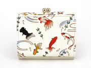 Gold Fishes Small GAMAGUCHI Trifold Wallet