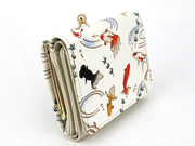Gold Fishes Small GAMAGUCHI Trifold Wallet