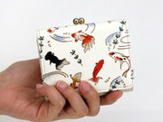 Gold Fishes Small GAMAGUCHI Trifold Wallet