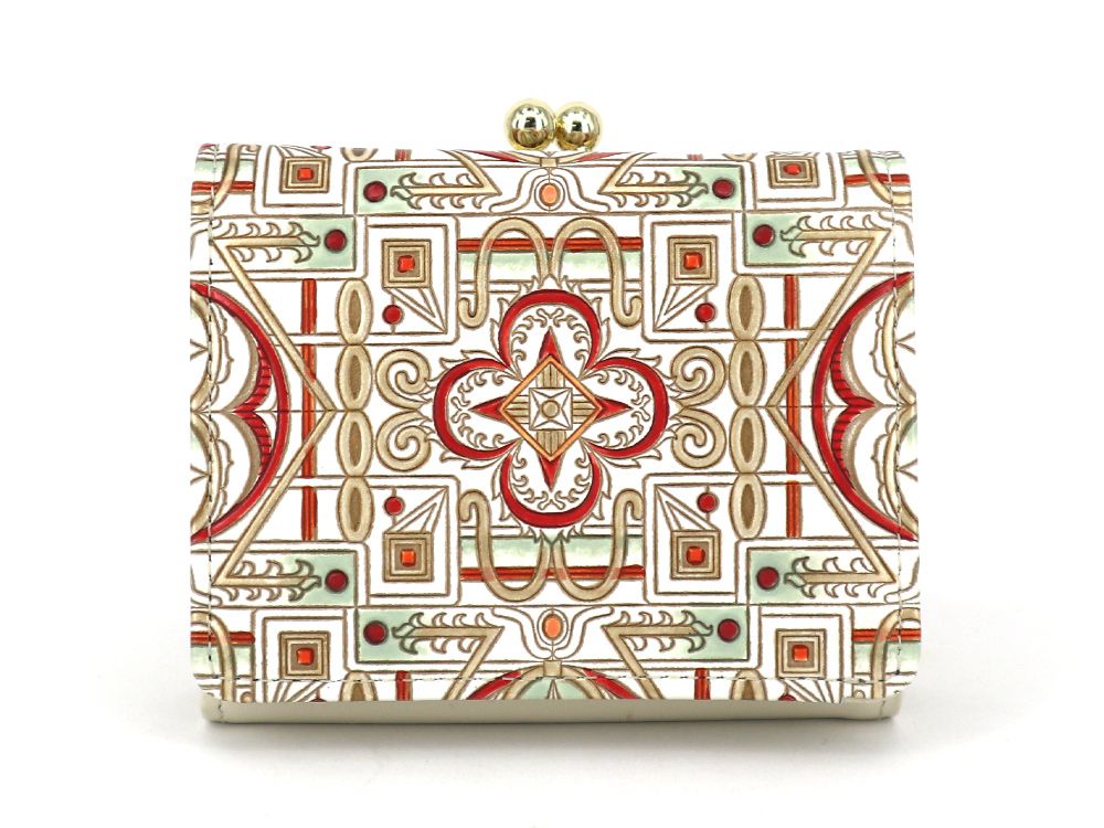 Miyabi (Red)  Small GAMAGUCHI Trifold Wallet