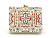 Miyabi (Red)  Small GAMAGUCHI Trifold Wallet