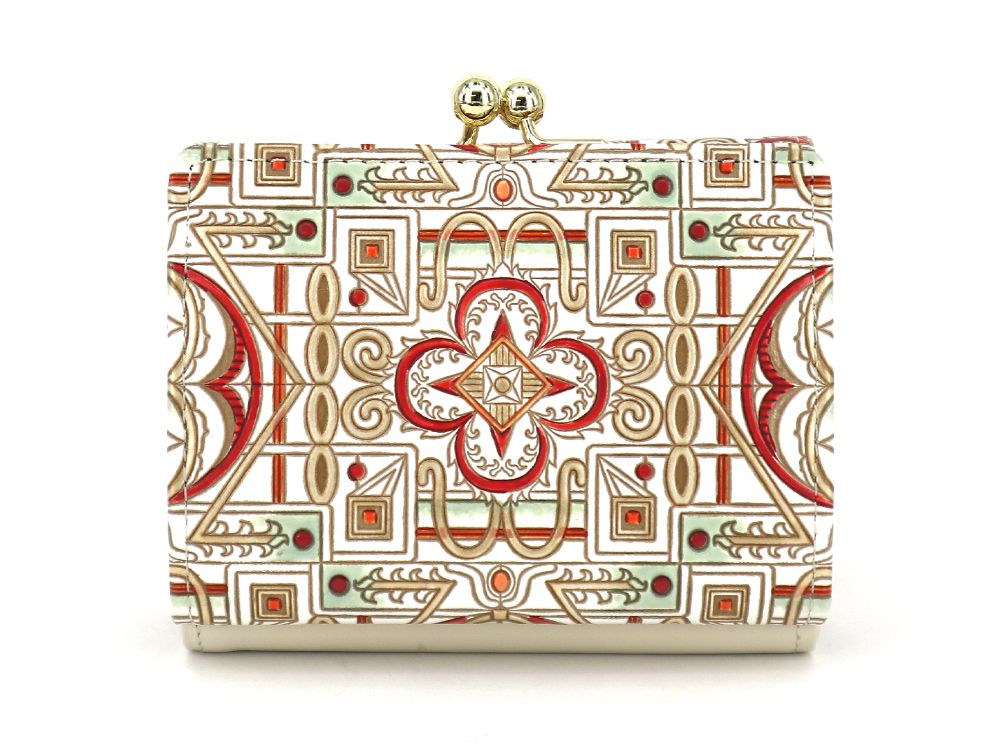 Miyabi (Red)  Small GAMAGUCHI Trifold Wallet
