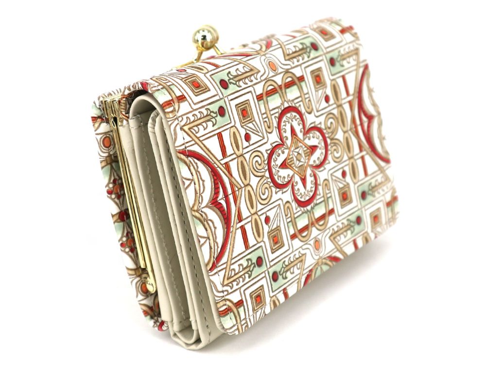Miyabi (Red)  Small GAMAGUCHI Trifold Wallet