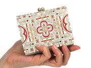 Miyabi (Red)  Small GAMAGUCHI Trifold Wallet