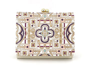 Miyabi (Purple)  Small GAMAGUCHI Trifold Wallet