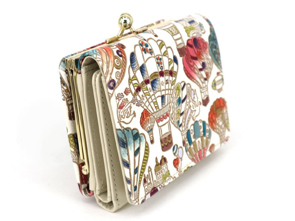 Air Balloons Small GAMAGUCHI Trifold Wallet
