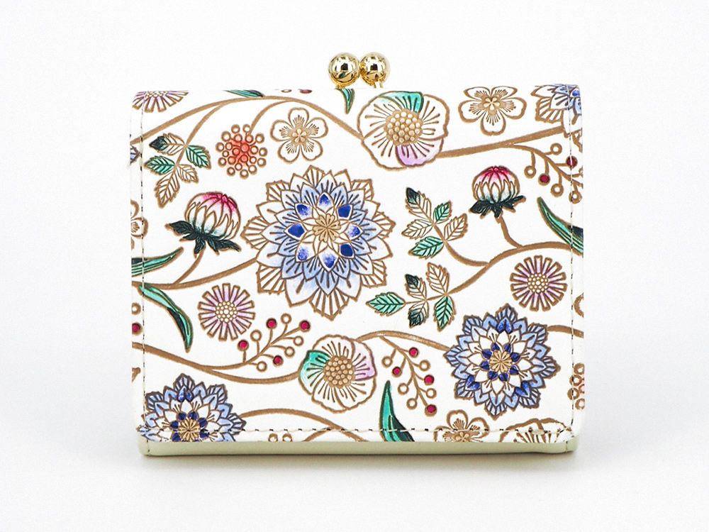 Dahlia (Cobalt Blue) Small GAMAGUCHI Trifold Wallet