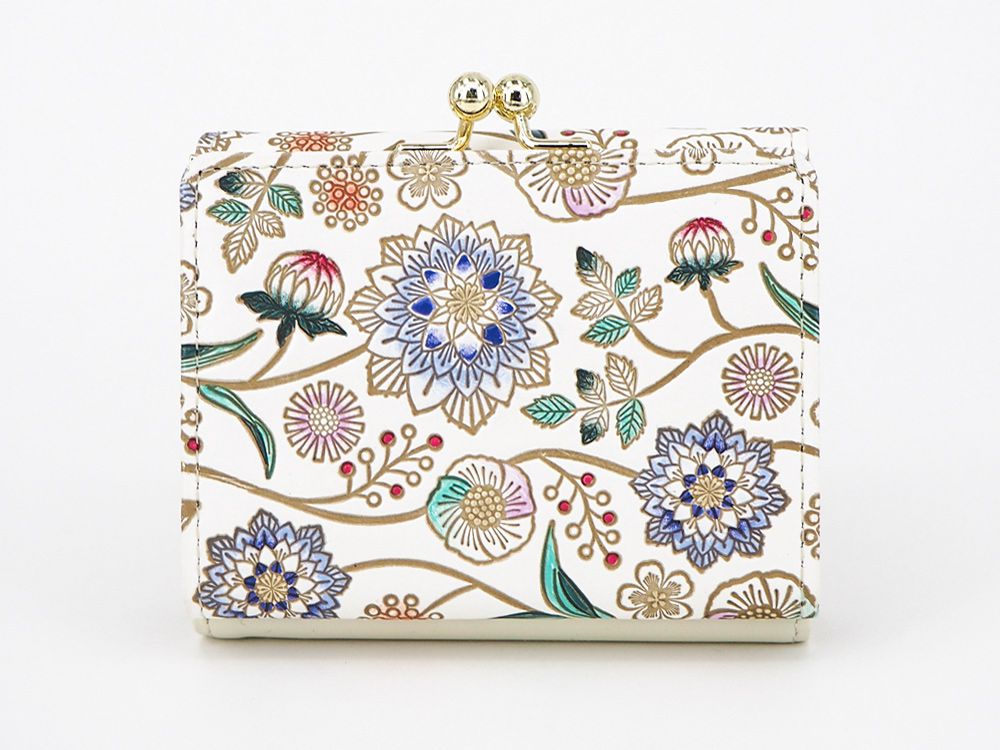 Dahlia (Cobalt Blue) Small GAMAGUCHI Trifold Wallet