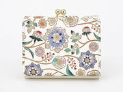 Dahlia (Cobalt Blue) Small GAMAGUCHI Trifold Wallet