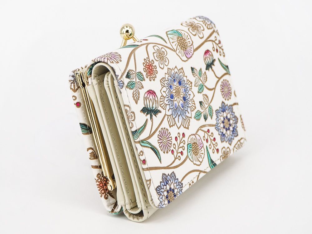 Dahlia (Cobalt Blue) Small GAMAGUCHI Trifold Wallet