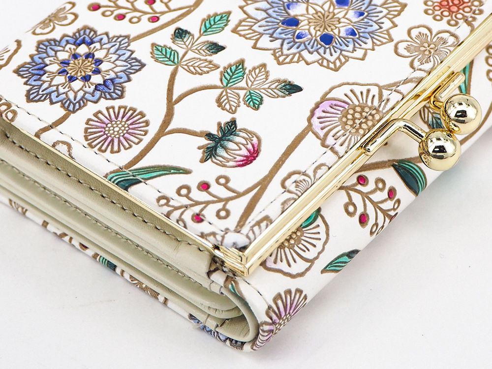 Dahlia (Cobalt Blue) Small GAMAGUCHI Trifold Wallet