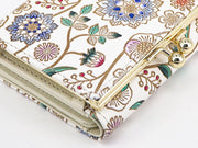 Dahlia (Cobalt Blue) Small GAMAGUCHI Trifold Wallet