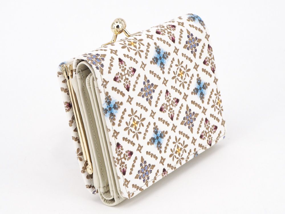 Lace Small GAMAGUCHI Trifold Wallet