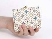 Lace Small GAMAGUCHI Trifold Wallet