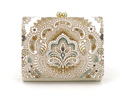 Antique Lace (Green) Small GAMAGUCHI Trifold Wallet