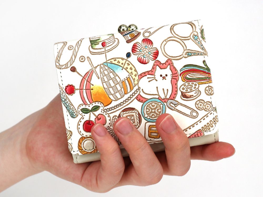 Sewing GAMAGUCHI Trifold Wallet