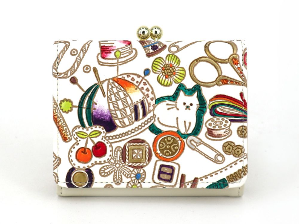 Sewing (Limited Edt.) GAMAGUCHI Trifold Wallet