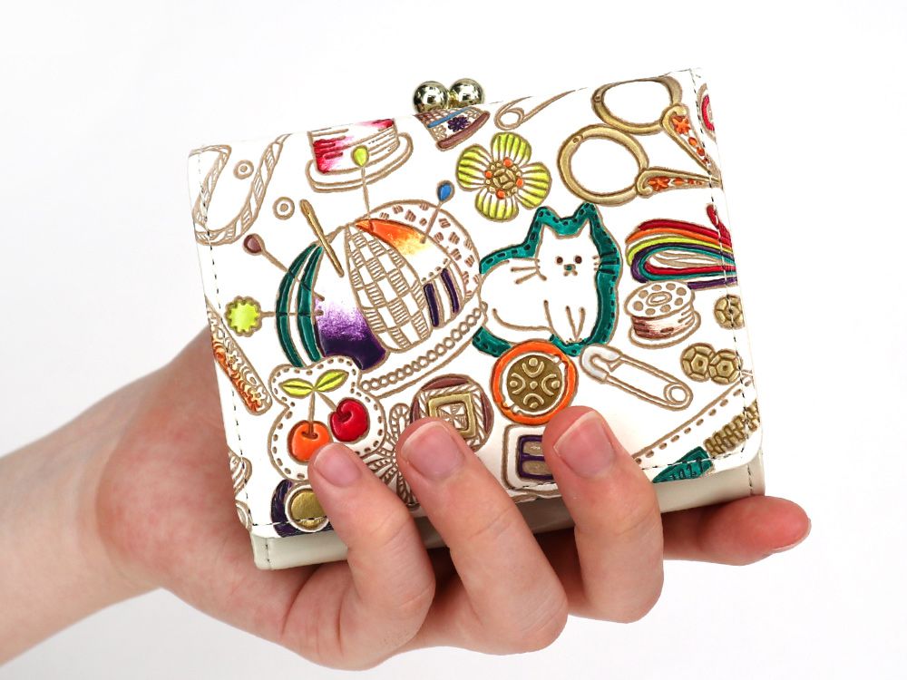 Sewing (Limited Edt.) GAMAGUCHI Trifold Wallet