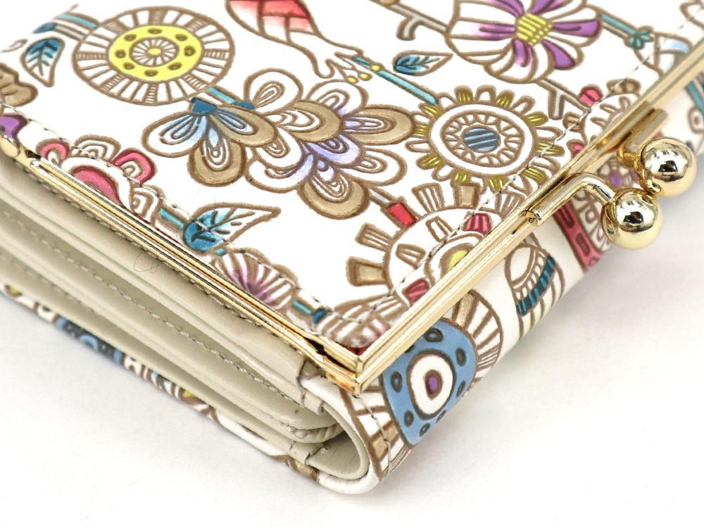 Garden Small GAMAGUCHI Trifold Wallet