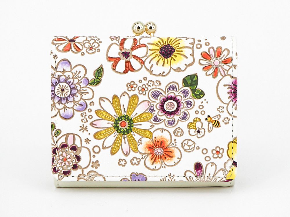 Honeybee Small GAMAGUCHI Trifold Wallet