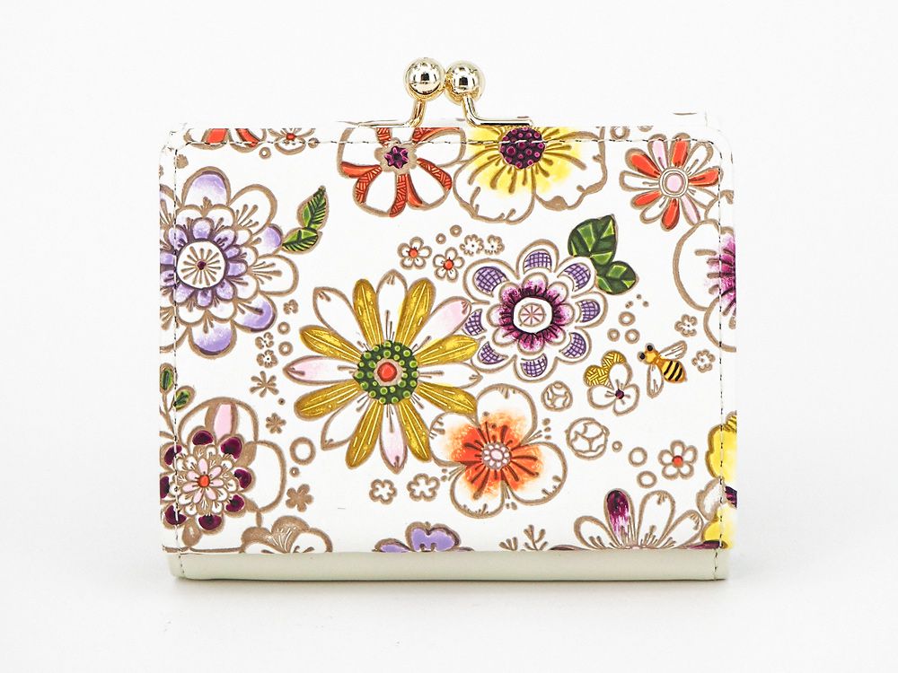 Honeybee Small GAMAGUCHI Trifold Wallet