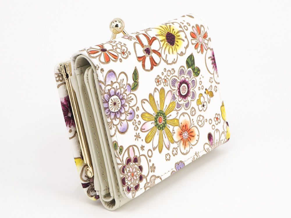 Honeybee Small GAMAGUCHI Trifold Wallet