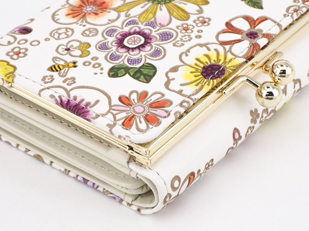 Honeybee Small GAMAGUCHI Trifold Wallet