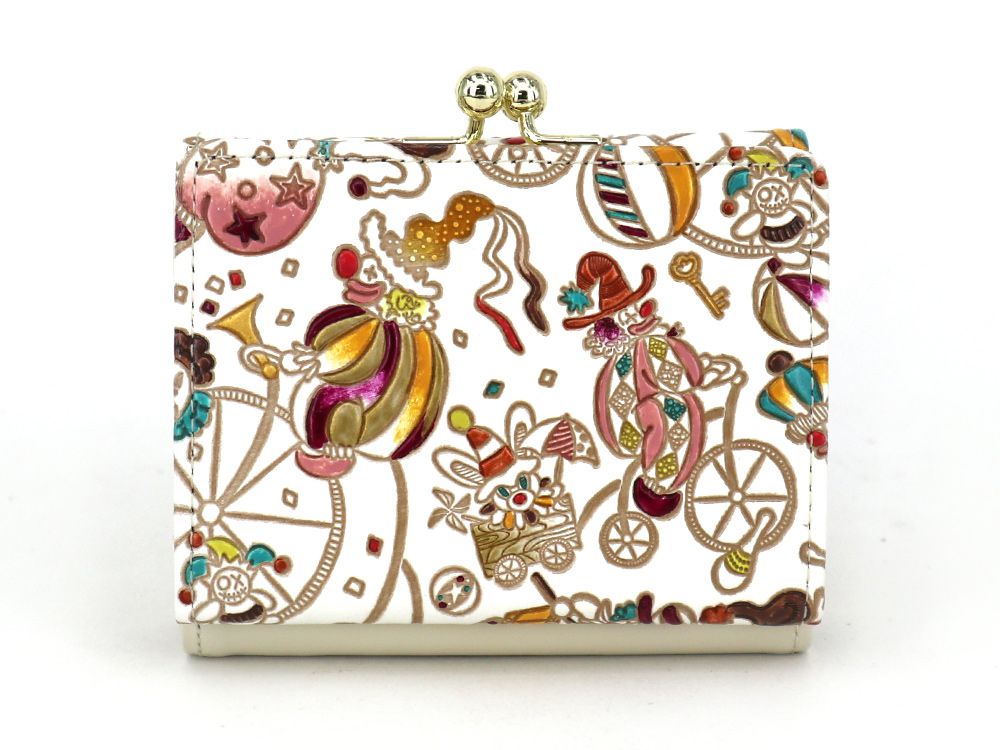 Pierrot (Yellow) GAMAGUCHI Trifold Wallet