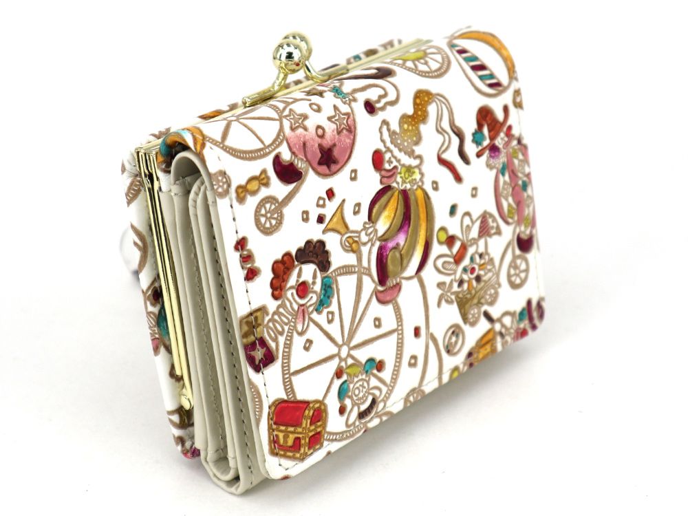 Pierrot (Yellow) GAMAGUCHI Trifold Wallet