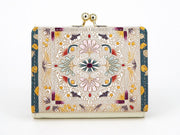 Golden Tapestry Small GAMAGUCHI Trifold Wallet